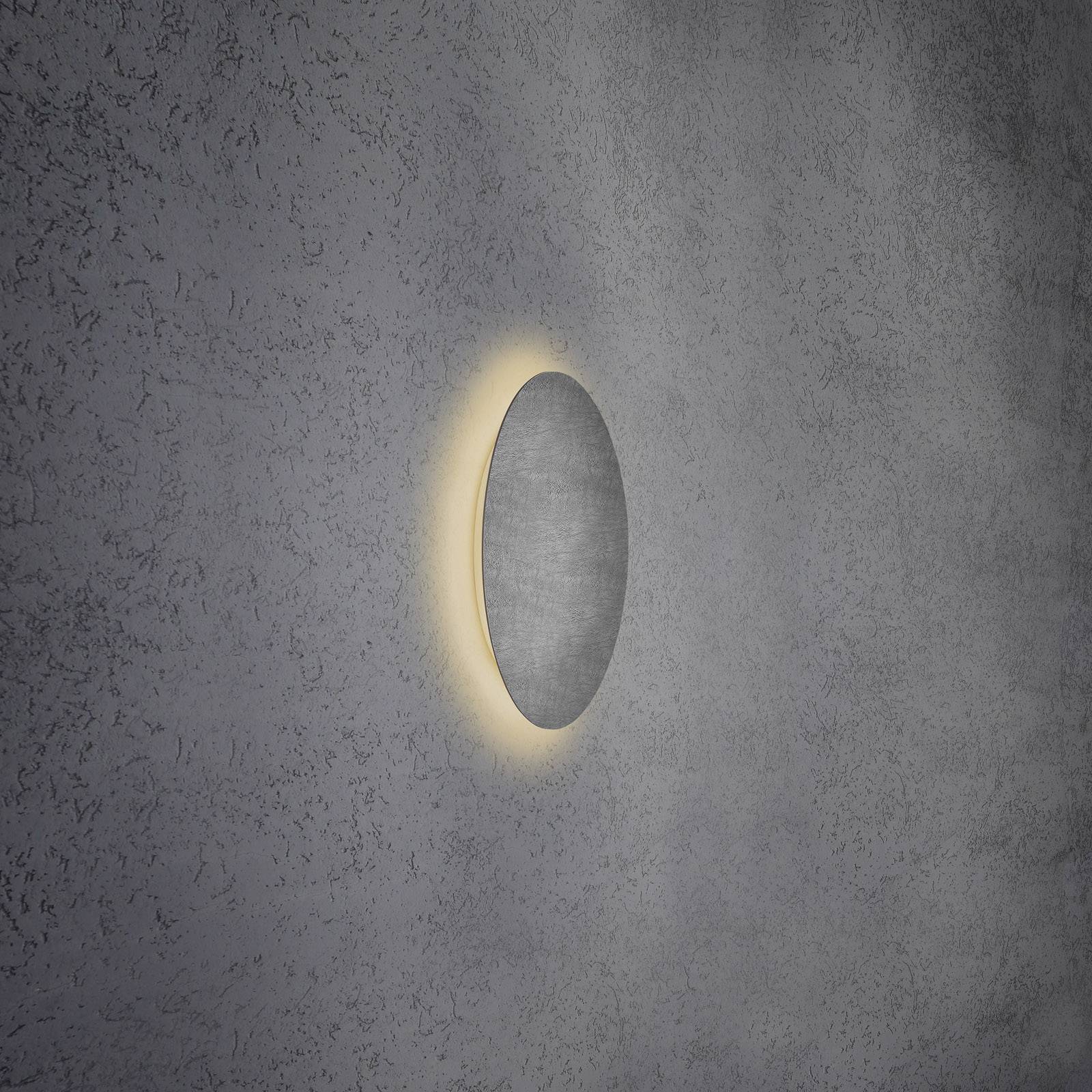 Escale Blade LED-Wandleuchte, Betonoptik, Ø 34 cm Escale Blade LED-Wandleuchte, Betonoptik, Ø 34 cm von Escale