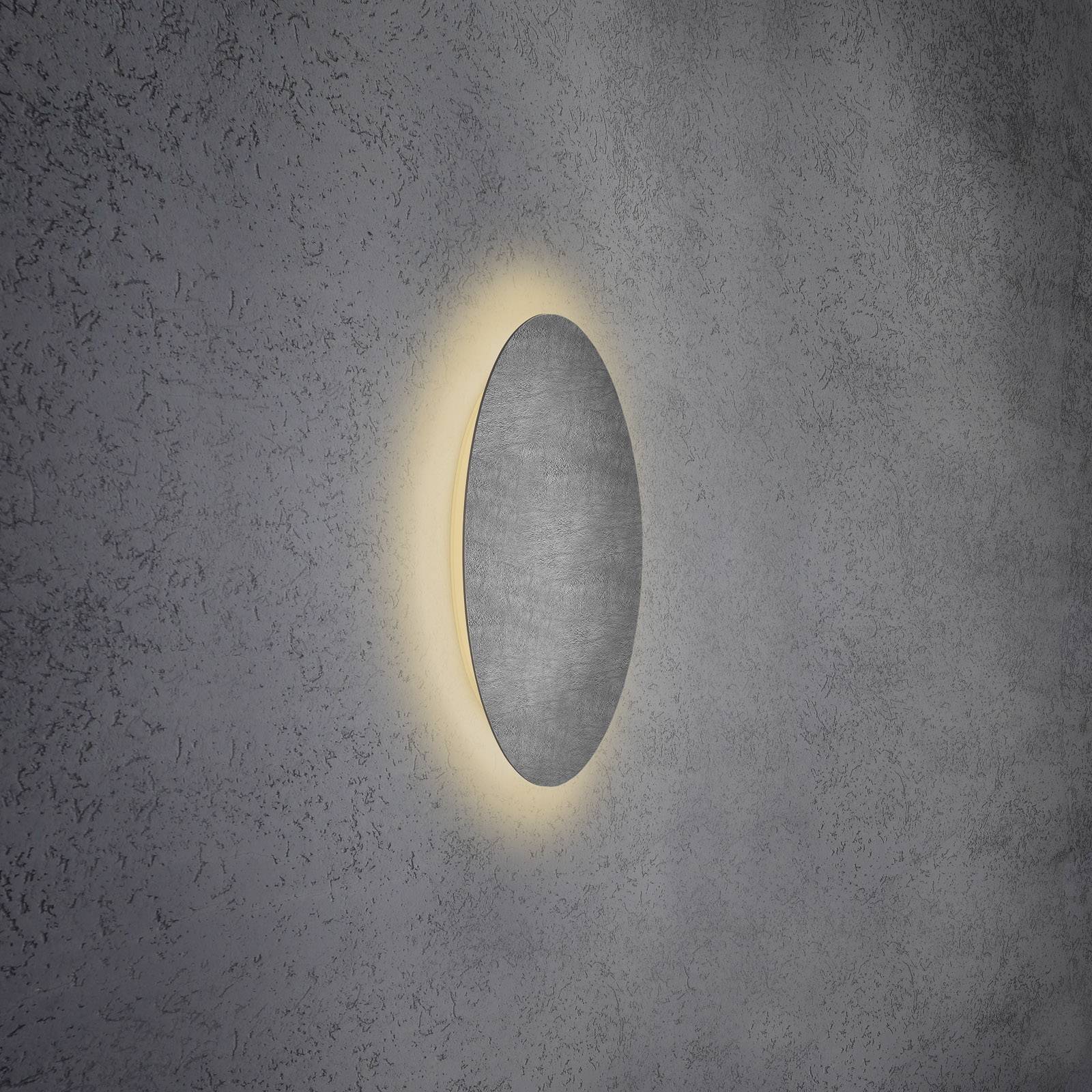 Escale Blade LED-Wandleuchte, Betonoptik, Ø 44 cm Escale Blade LED-Wandleuchte, Betonoptik, Ø 44 cm von Escale
