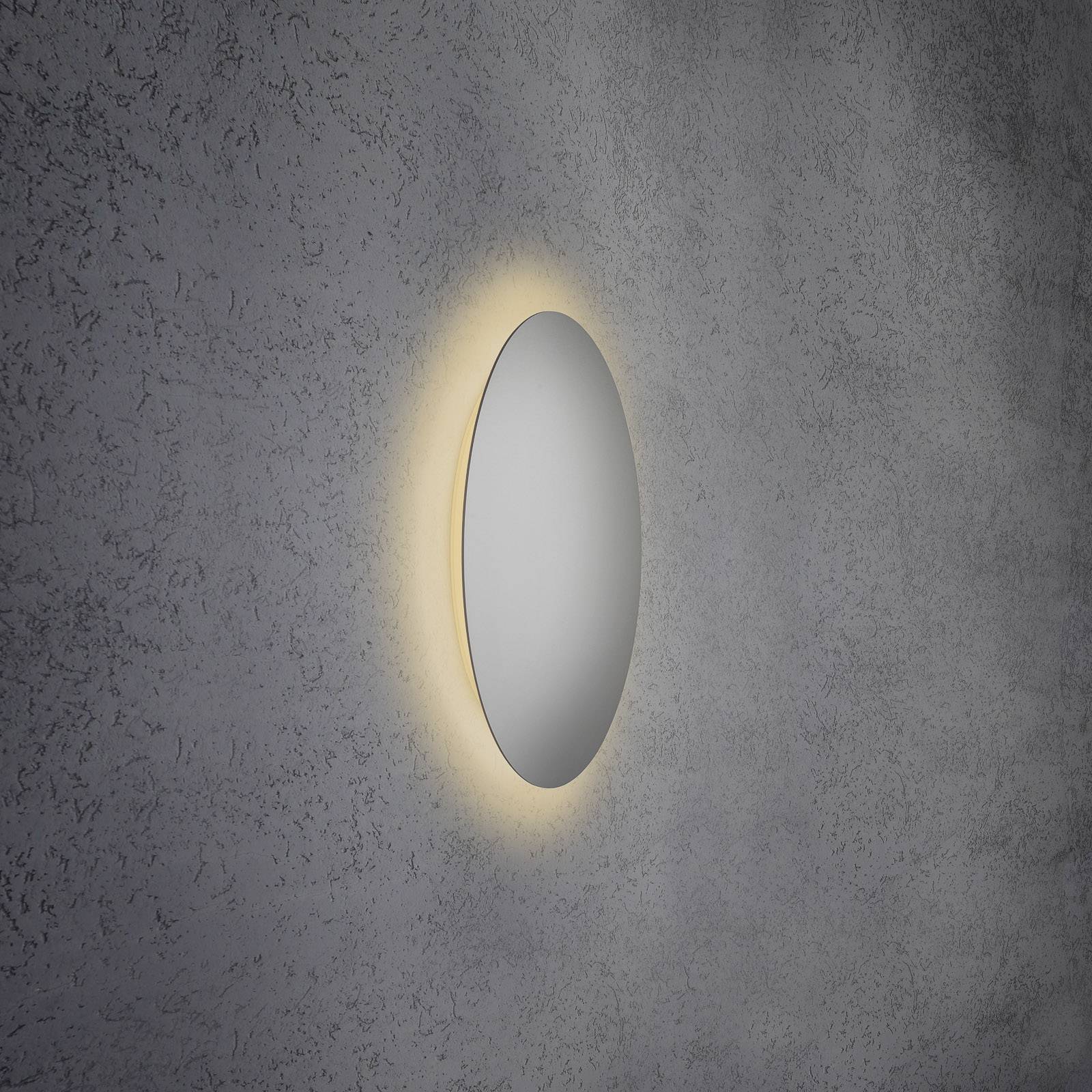 Escale Blade LED-Wandleuchte, silber matt, Ø 44 cm Escale Blade LED-Wandleuchte, silber matt, Ø 44 cm von Escale