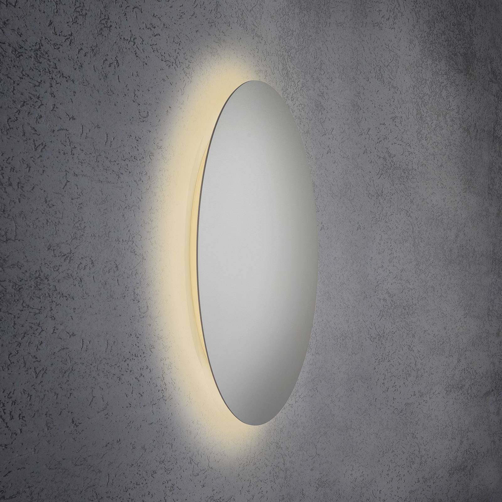 Escale Blade LED-Wandleuchte, silber matt, Ø 79 cm Escale Blade LED-Wandleuchte, silber matt, Ø 79 cm von Escale
