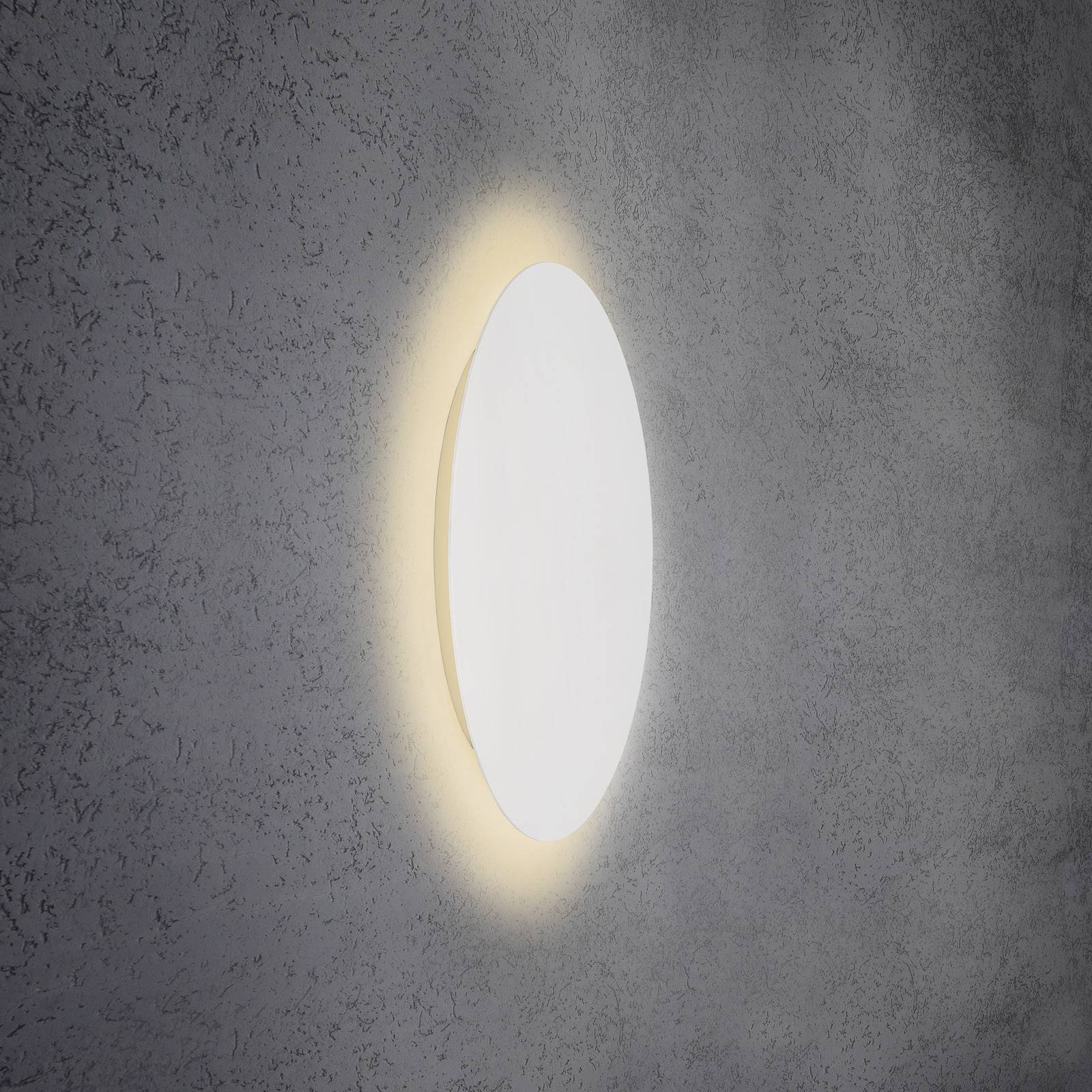 Escale Blade LED-Wandleuchte, weiß matt, Ø 59 cm Escale Blade LED-Wandleuchte, weiß matt, Ø 59 cm von Escale