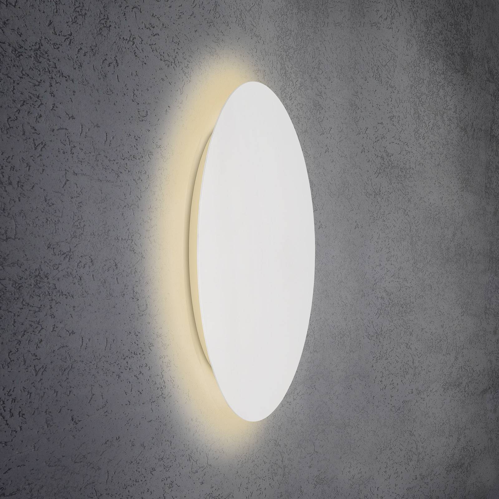 Escale Blade LED-Wandleuchte, weiß matt, Ø 79 cm Escale Blade LED-Wandleuchte, weiß matt, Ø 79 cm von Escale