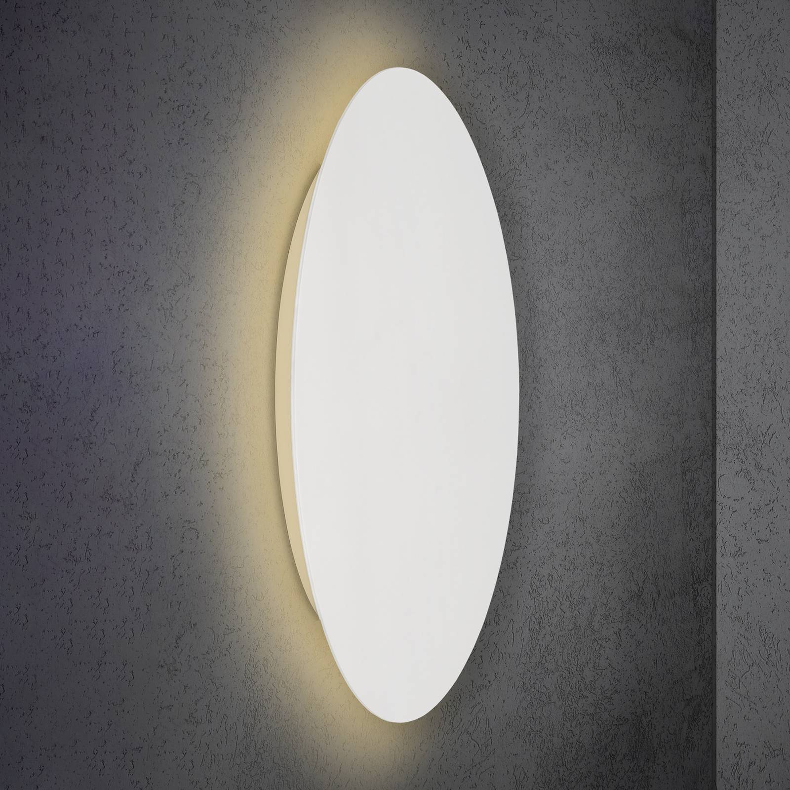 Escale Blade LED-Wandleuchte, weiß matt, Ø 95 cm Escale Blade LED-Wandleuchte, weiß matt, Ø 95 cm von Escale