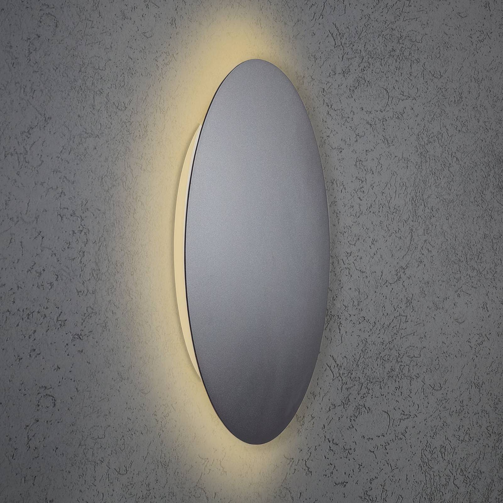 Escale Blade LED-Wandleuchte anthrazit Ø 44 cm Escale Blade LED-Wandleuchte anthrazit Ø 44 cm von Escale
