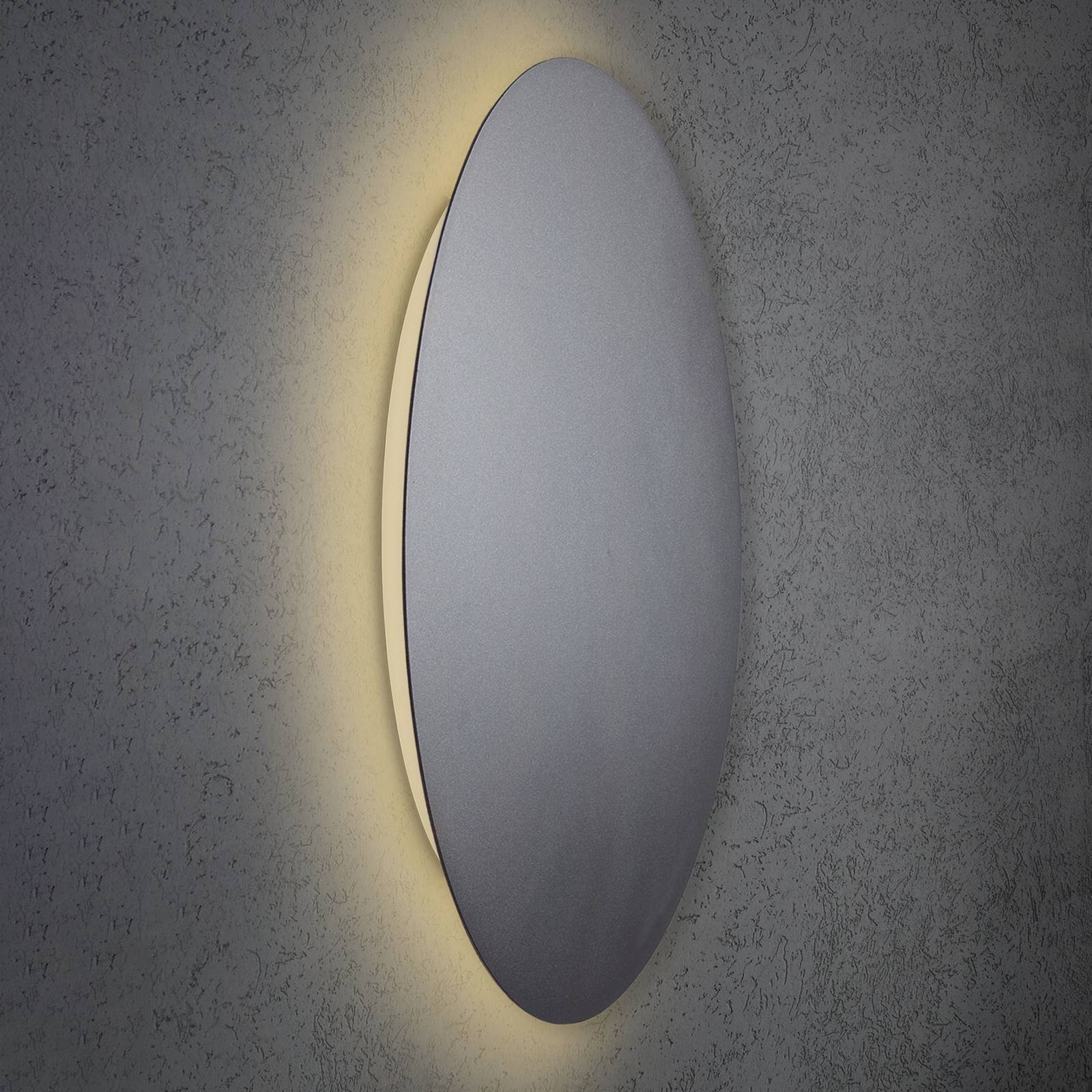 Escale Blade LED-Wandleuchte anthrazit Ø 79 cm Escale Blade LED-Wandleuchte anthrazit Ø 79 cm von Escale