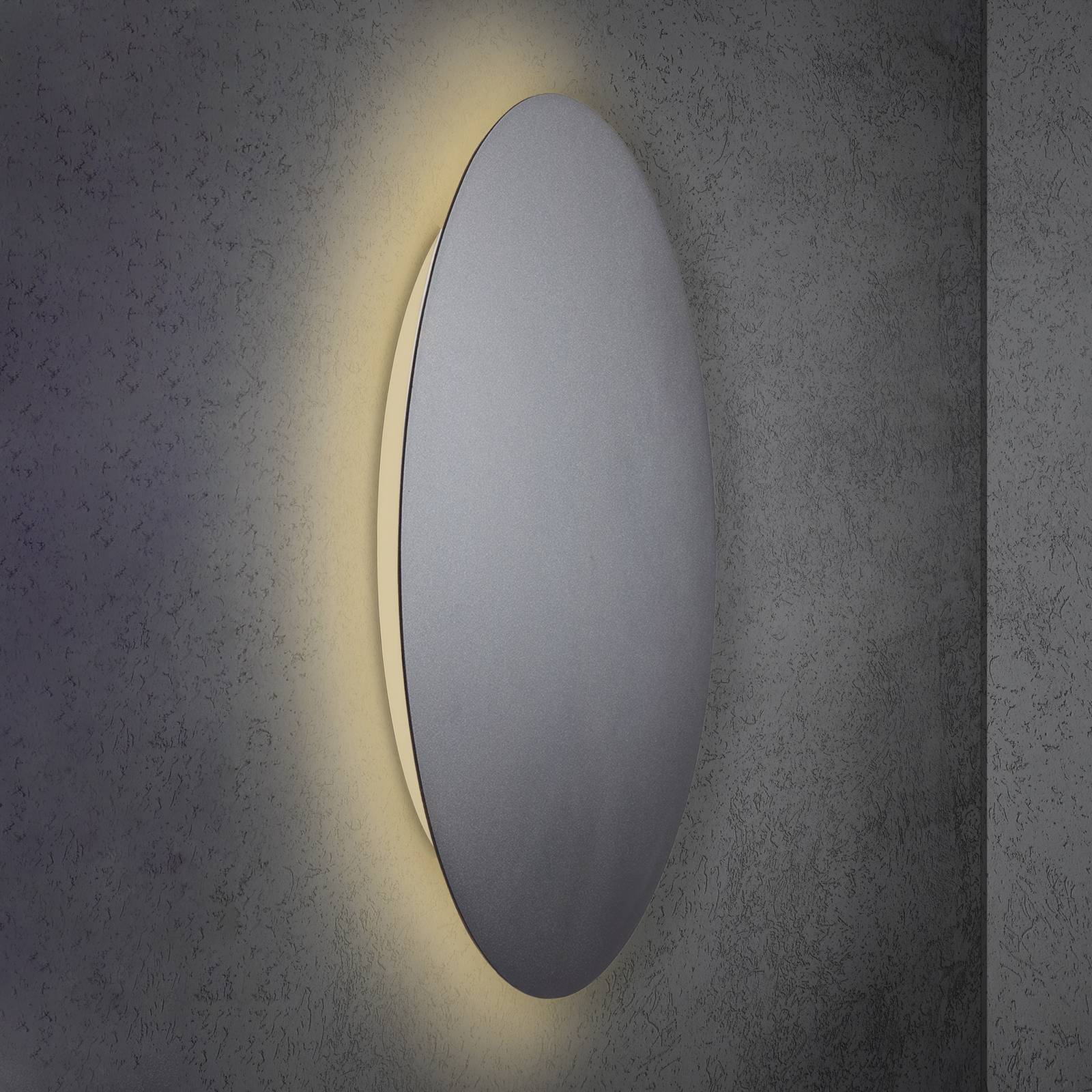 Escale Blade LED-Wandleuchte anthrazit Ø 95 cm Escale Blade LED-Wandleuchte anthrazit Ø 95 cm von Escale