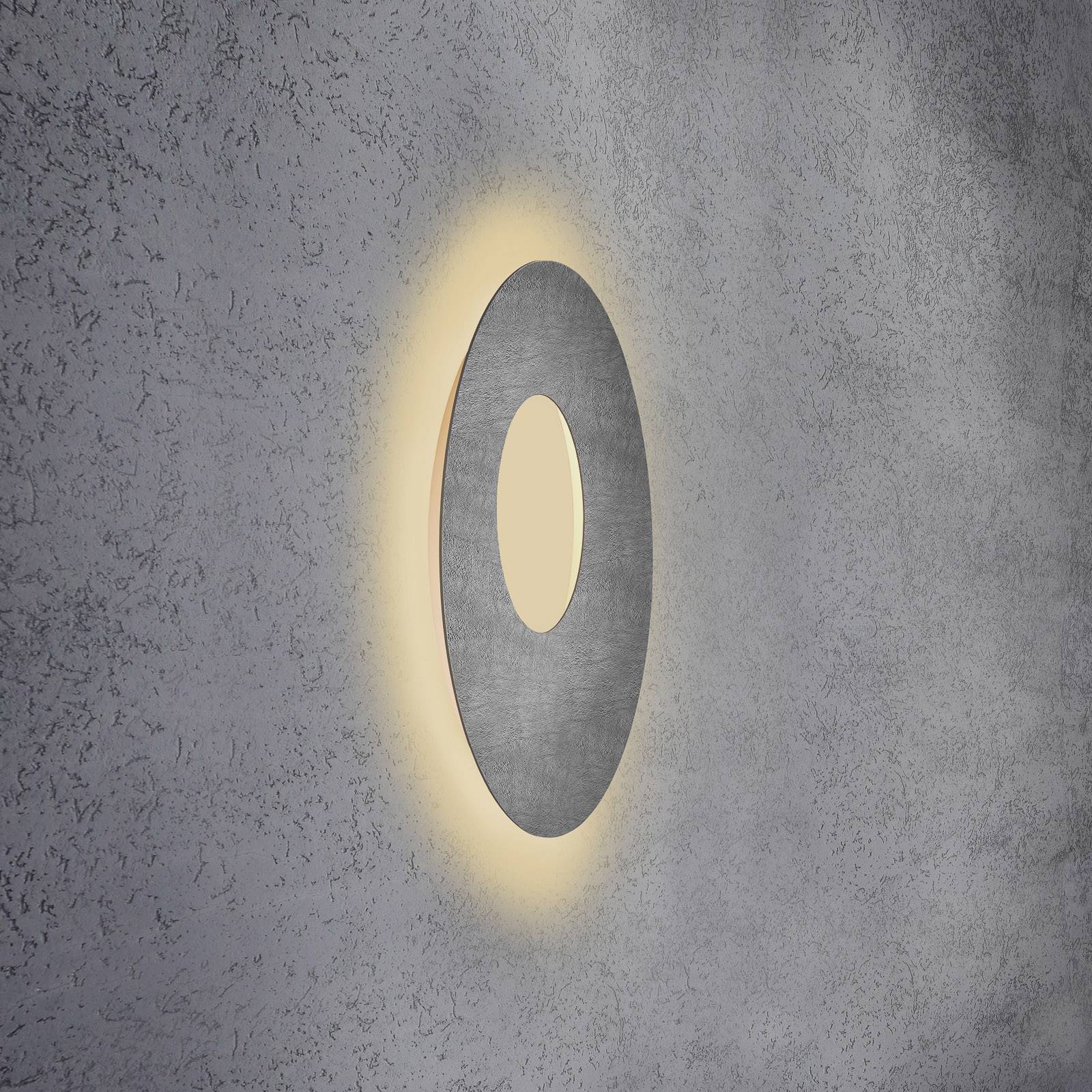 Escale Blade Open LED-Wandleuchte, Beton, Ø 59 cm Escale Blade Open LED-Wandleuchte, Beton, Ø 59 cm von Escale