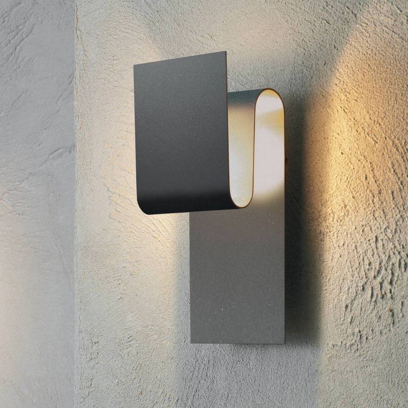 Escale Fold LED-Wandleuchte anthrazit von Escale