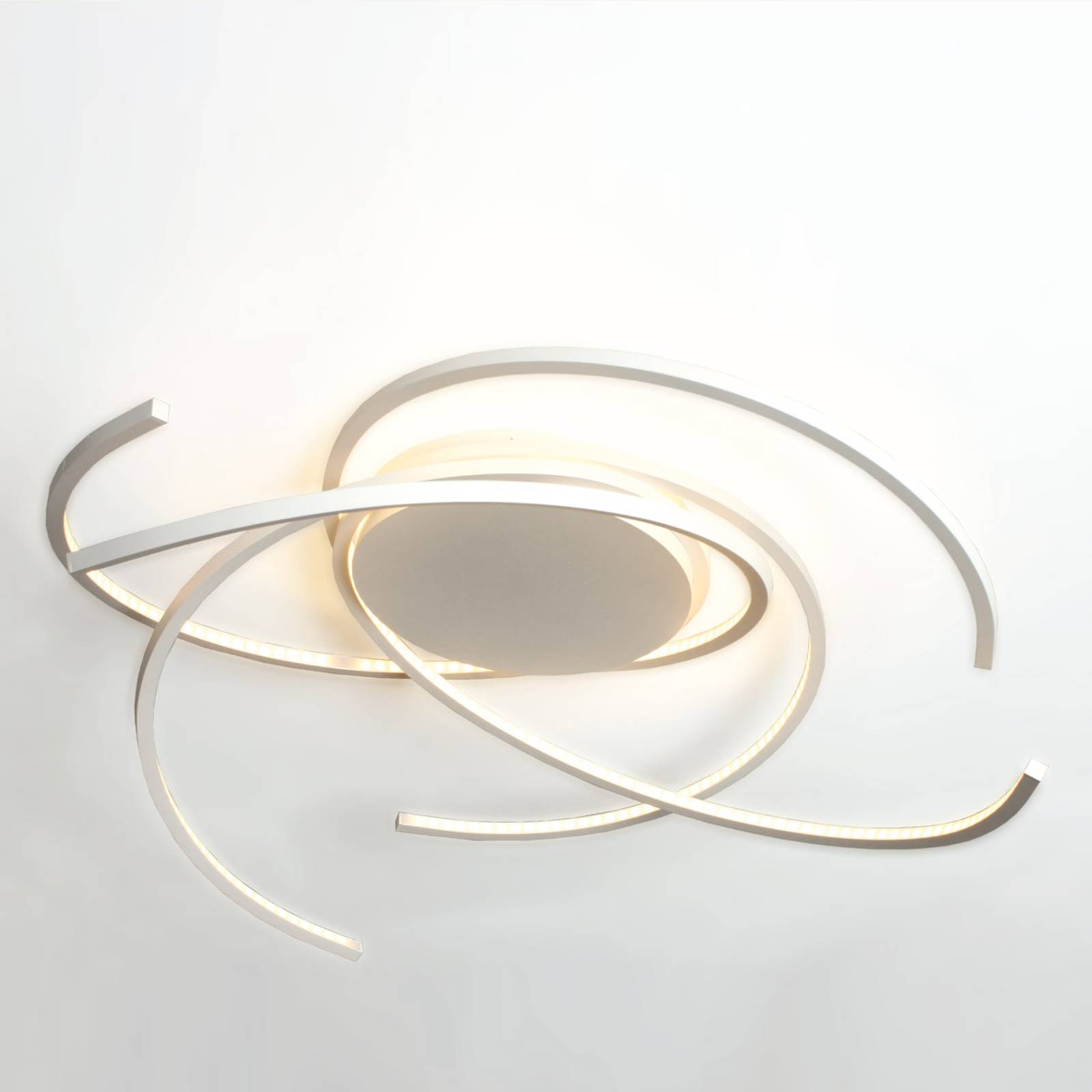 Escale Space - LED-Deckenlampe, 55 cm, weiß von Escale