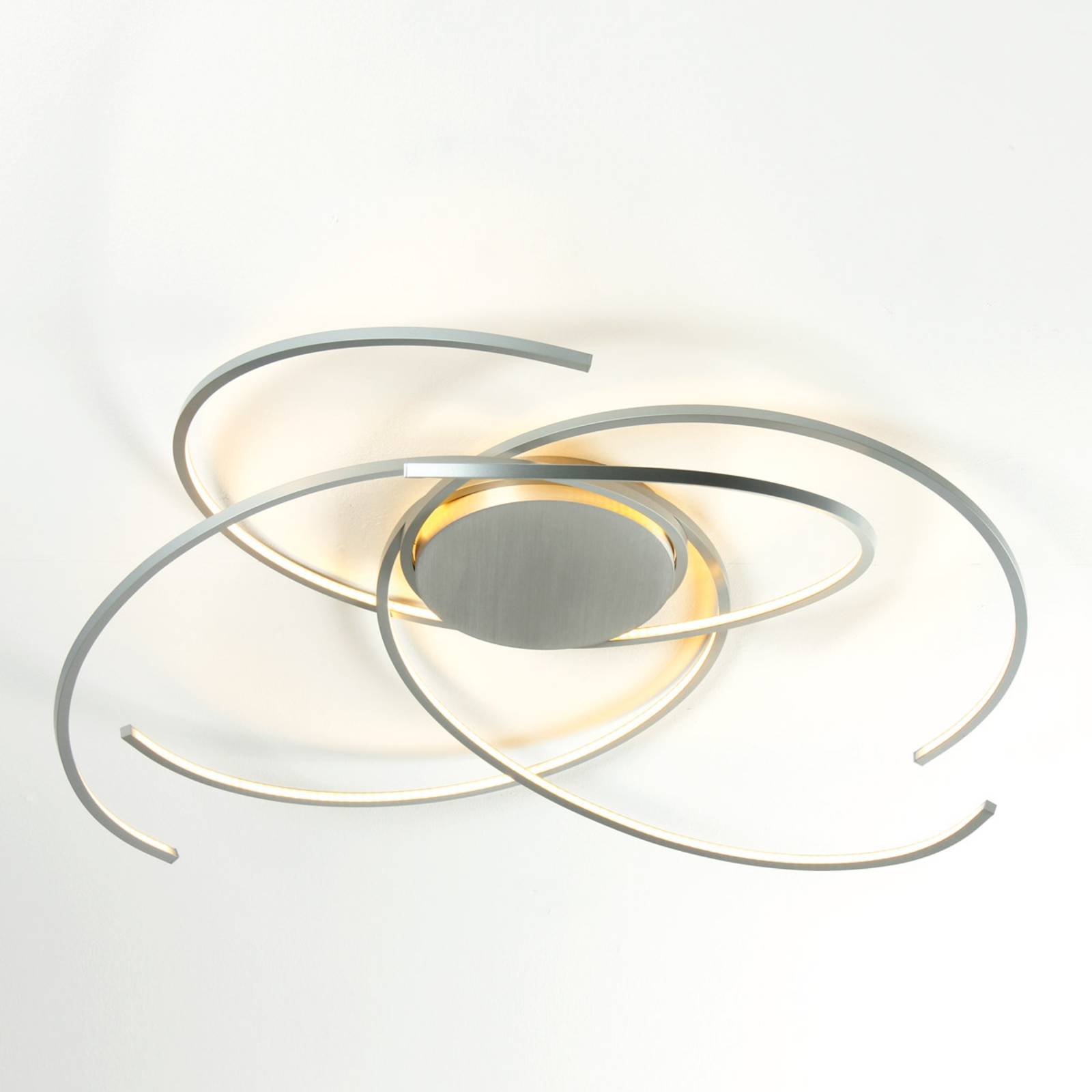 Escale Space - LED-Deckenleuchte, 80 cm, alu Escale Space - LED-Deckenleuchte, 80 cm, alu von Escale