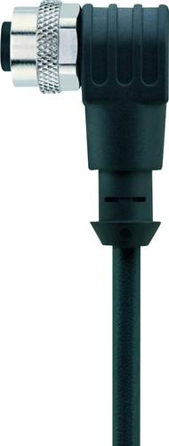 Escha 8043814 Sensor-/Aktor-Steckverbinder, konfektioniert M12 Buchse, gewinkelt 2.00m Polzahl: 4 1S von Escha