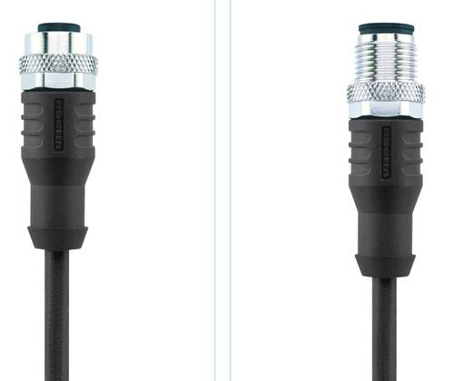 Escha 8046932 Sensor-/Aktor-Steckverbinder, konfektioniert M12 Stecker, gerade, Buchse, gerade 2.00m Escha 8046932 Sensor-/Aktor-Steckverbinder, konfektioniert M12 Stecker, gerade, Buchse, gerade 2.00m von Escha