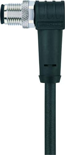 Escha 8046999 Sensor-/Aktor-Steckverbinder, konfektioniert M12 Stecker, gewinkelt 5.00m Polzahl: 8 1 von Escha