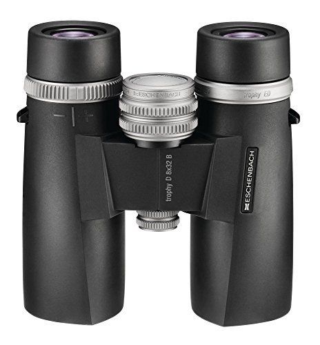 Eschenbach Optik Fernglas Trophy D 8x32, Fernglas mit Weitwinkel Optik und großem Sehfeld, geeignet für Wanderungen und Vogelbeobachtungen von Eschenbach Optik