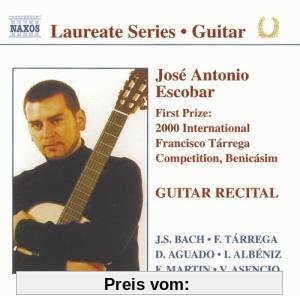 Laureate Series - Jose Antonio Escobar (First Prize 2000 International Tarrega Competition, Benicasim) von Escobar, Jose Antonio