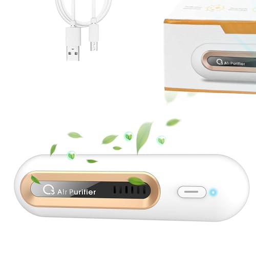 Esenlong Kühlschrank Geruchsentferner, Ozongenerator Luftreiniger, Geruchsneutralisierer, Small Air Purifier für, geeignet für Auto, Schuhschrank, Kleiderschrank von Esenlong