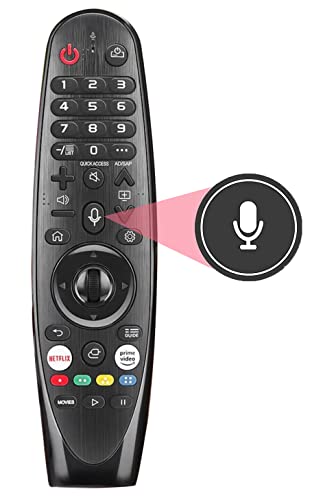 Fernbedienung für LG, Universal Magic Ersatz-Fernbedienung mit Sprachfunktion Passend, für LG LED, OLED, NanoCell, weBos, 4K UHD Smart TV Fernbedienung für LG, Universal Magic Ersatz-Fernbedienung mit Sprachfunktion Passend, für LG LED, OLED, NanoCell, weBos, 4K UHD Smart TV von Esenlong