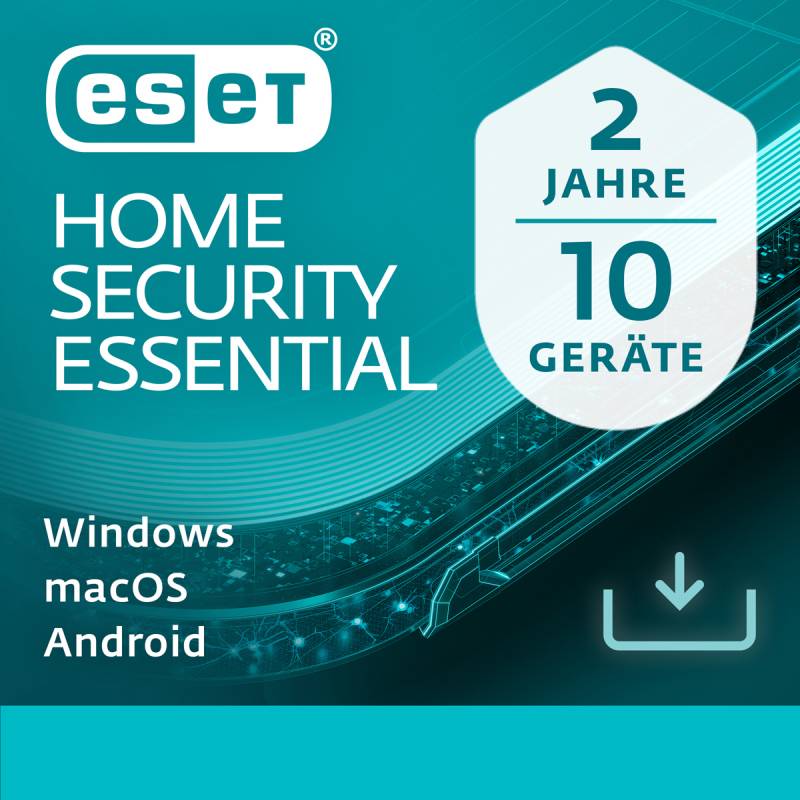 ESET HOME Security Essential [10 Geräte - 2 Jahre] von Eset