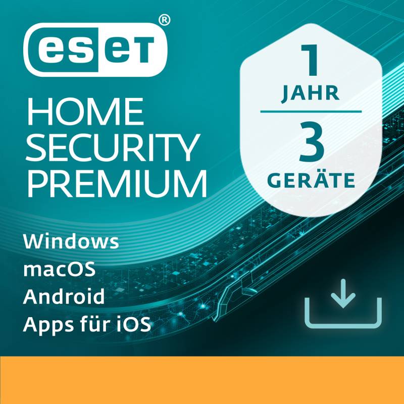 ESET HOME Security Premium [3 Geräte - 1 Jahr] von Eset