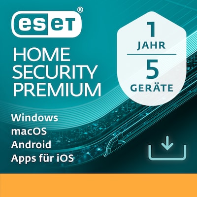 ESET HOME Security Premium | 5 Geräte | Download & Produktschlüssel von Eset