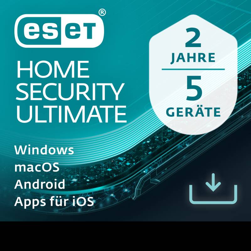 ESET HOME Security Ultimate [5 Geräte - 2 Jahre] [Download] von Eset