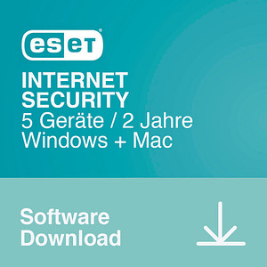 ESET INTERNET SECURITY Sicherheitssoftware Vollversion (Download-Link) von Eset
