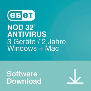 ESET NOD32 ANTIVIRUS Sicherheitssoftware Vollversion (Download-Link) von Eset