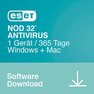 ESET NOD32 ANTIVIRUS Sicherheitssoftware Vollversion (Download-Link) von Eset