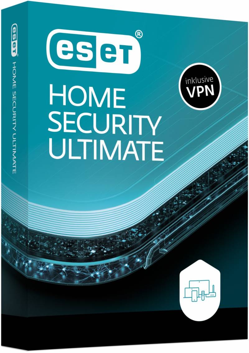 Home Security Ultimate für 5 Geräte von Eset