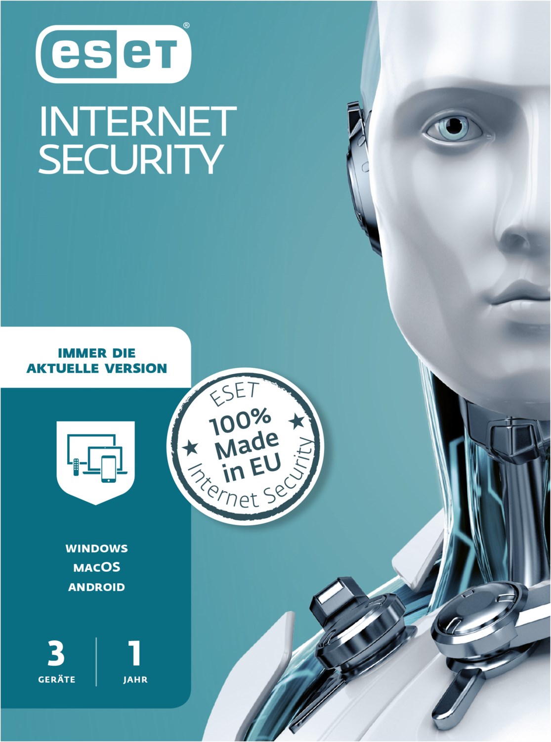 Internet Security für 3 Geräte von Eset