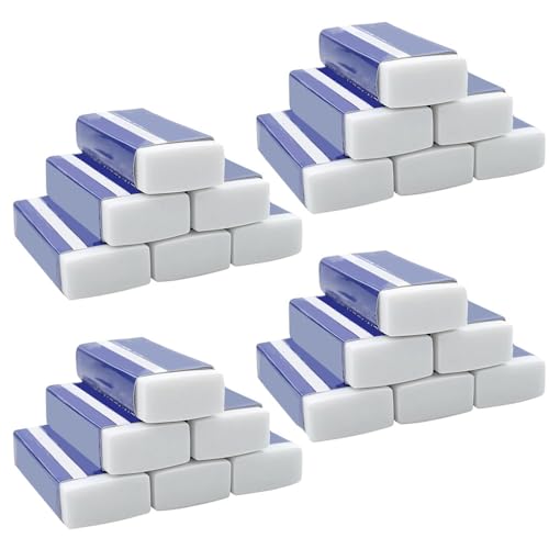 Esforzarse 20 Stück Weißer quadratischer Radiergummi, Radiergummi 2B Weiß, latexfreier Kunststoff für Künstler, Schule und Büro, Skizzenzimmer, künstlerische Malerei Esforzarse 20 Stück Weißer quadratischer Radiergummi, Radiergummi 2B Weiß, latexfreier Kunststoff für Künstler, Schule und Büro, Skizzenzimmer, künstlerische Malerei von Esforzarse