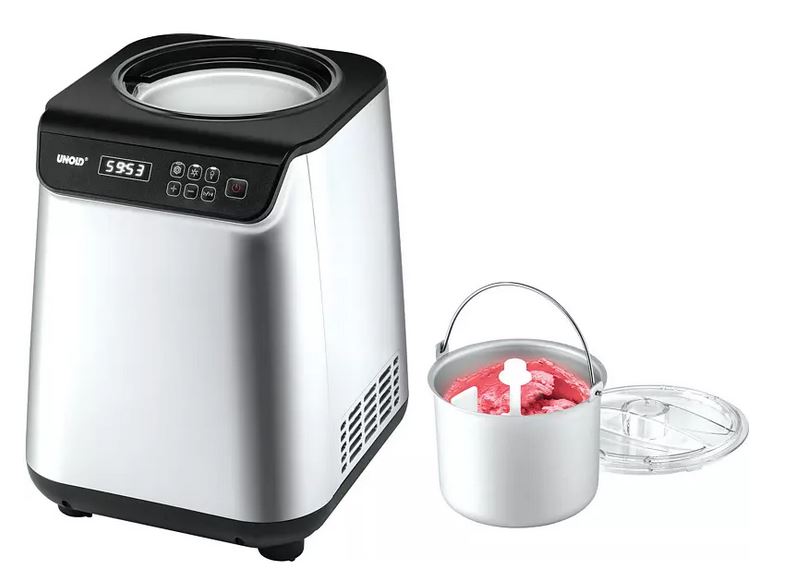 UNOLD Uno 48825 Eismaschine (135 Watt, Silber/Schwarz) (48825) von Esge