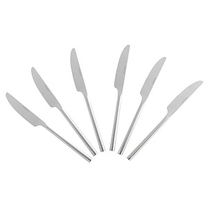6 Esmeyer Messer SILKE silber glänzend, poliert von Esmeyer