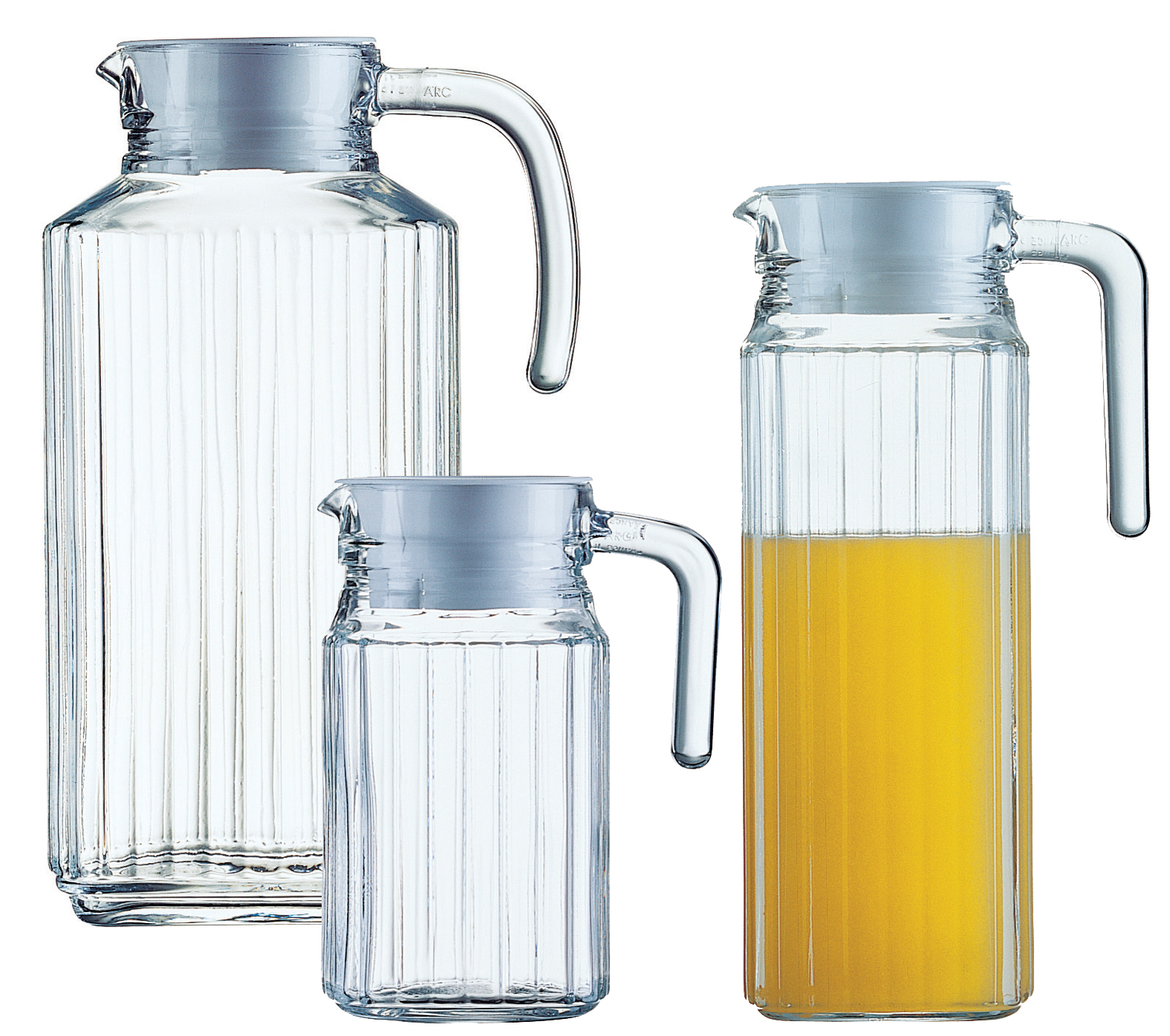 Esmeyer Arcoroc Glaskrug , QUADRO, , mit Deckel, 1,1 Liter Esmeyer Arcoroc Glaskrug , QUADRO, , mit Deckel, 1,1 Liter von Esmeyer