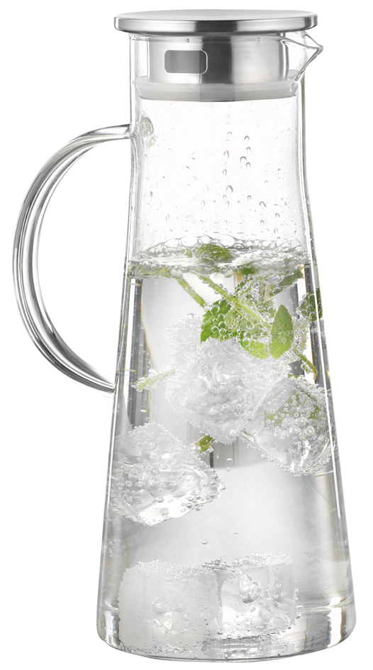 Esmeyer Glaskaraffe FARO, mit Griff, 1,7 Liter von Esmeyer