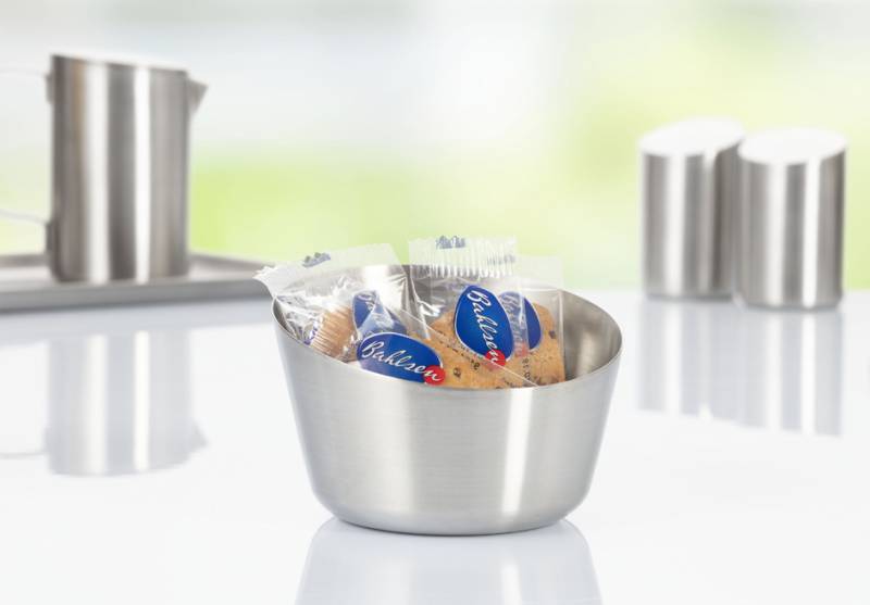 Esmeyer Snack- und Dipschale VISTA, rund, silber von Esmeyer