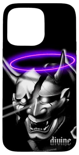 Hannya Maske x Heiligenschein Hülle für iPhone 15 Pro Max Hannya Maske x Heiligenschein Hülle für iPhone 15 Pro Max von Esoteric Empyre