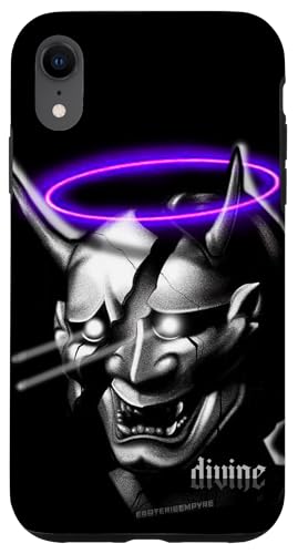 Hannya Maske x Heiligenschein Hülle für iPhone XR Hannya Maske x Heiligenschein Hülle für iPhone XR von Esoteric Empyre