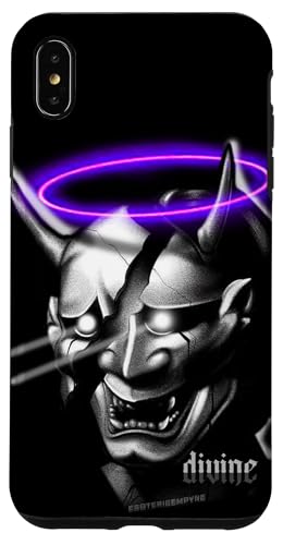 Hannya Maske x Heiligenschein Hülle für iPhone XS Max von Esoteric Empyre