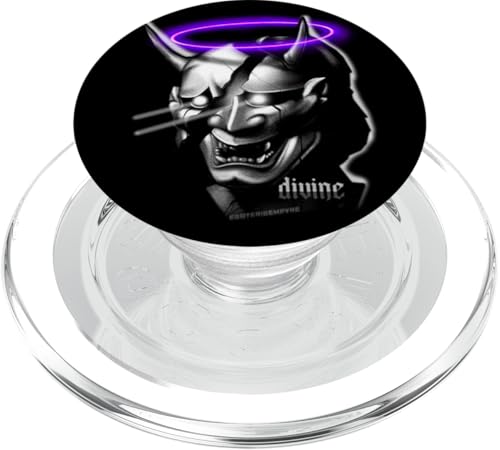 Hannya Maske x Heiligenschein PopSockets PopGrip für MagSafe Hannya Maske x Heiligenschein PopSockets PopGrip für MagSafe von Esoteric Empyre