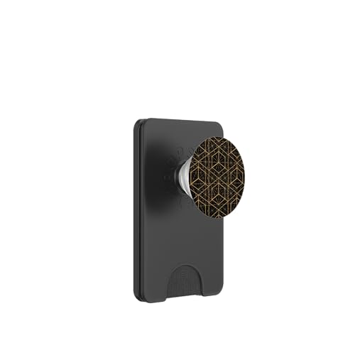 Heilige Geometrie Hexagon Matrix Geometrisch PopSockets PopWallet für MagSafe von Esoteric Empyre