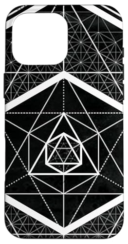 Heilige Geometrie Mandala Sechseck Geometrisch Hülle für iPhone 16 Pro Max Heilige Geometrie Mandala Sechseck Geometrisch Hülle für iPhone 16 Pro Max von Esoteric Empyre