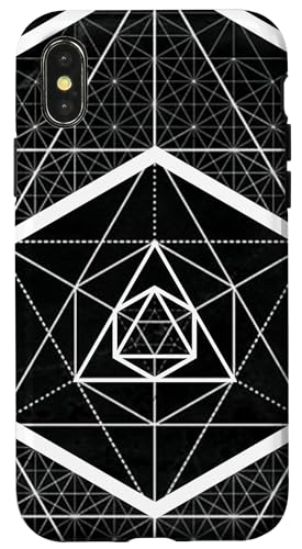 Heilige Geometrie Mandala Sechseck Geometrisch Hülle für iPhone X/XS Heilige Geometrie Mandala Sechseck Geometrisch Hülle für iPhone X/XS von Esoteric Empyre