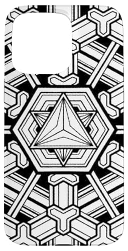 Heilige Geometrie Merkaba Hexagon Geometrisches Muster Hülle für iPhone 15 Pro Max Heilige Geometrie Merkaba Hexagon Geometrisches Muster Hülle für iPhone 15 Pro Max von Esoteric Empyre