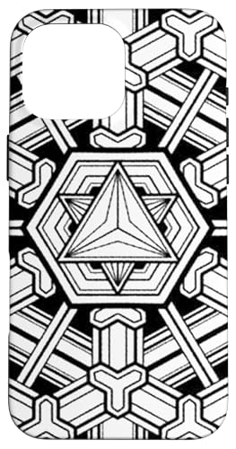 Heilige Geometrie Merkaba Hexagon Geometrisches Muster Hülle für iPhone 16 Pro Max Heilige Geometrie Merkaba Hexagon Geometrisches Muster Hülle für iPhone 16 Pro Max von Esoteric Empyre