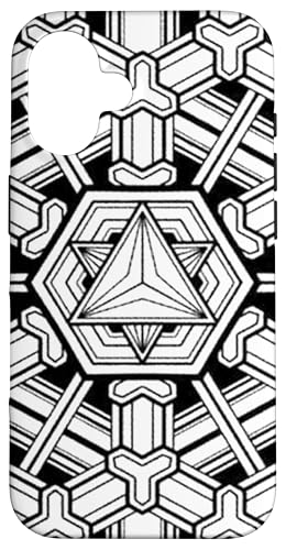 Heilige Geometrie Merkaba Hexagon Geometrisches Muster Hülle für iPhone 16 von Esoteric Empyre