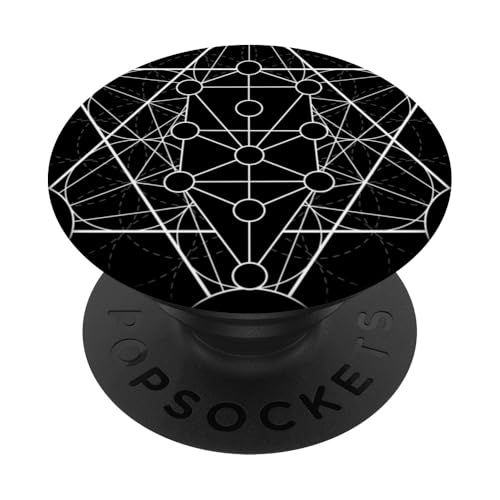 Metatrons Cube Tree of Life Platonische Festkörper PopSockets Klebender PopGrip von Esoteric Empyre