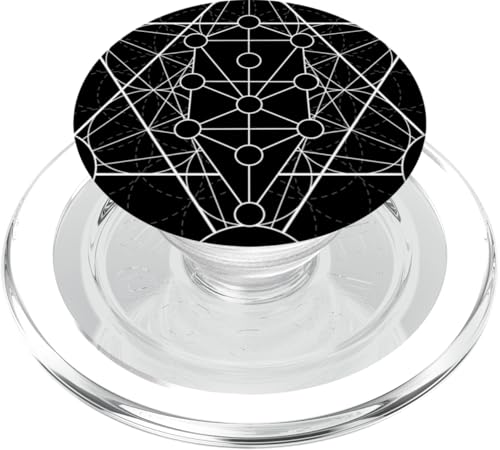 Metatrons Cube Tree of Life Platonische Festkörper PopSockets PopGrip für MagSafe von Esoteric Empyre