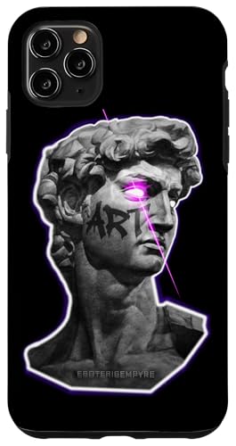 Statue von David Art Indigo Hülle für iPhone 11 Pro Max Statue von David Art Indigo Hülle für iPhone 11 Pro Max von Esoteric Empyre