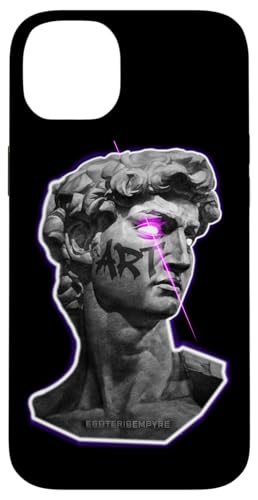 Statue von David Art Indigo Hülle für iPhone 14 Plus Statue von David Art Indigo Hülle für iPhone 14 Plus von Esoteric Empyre